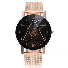 Load image into Gallery viewer, Casual Stainless Steel Band Marble Wrist Watch